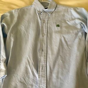 Boys light blue size 5 button down